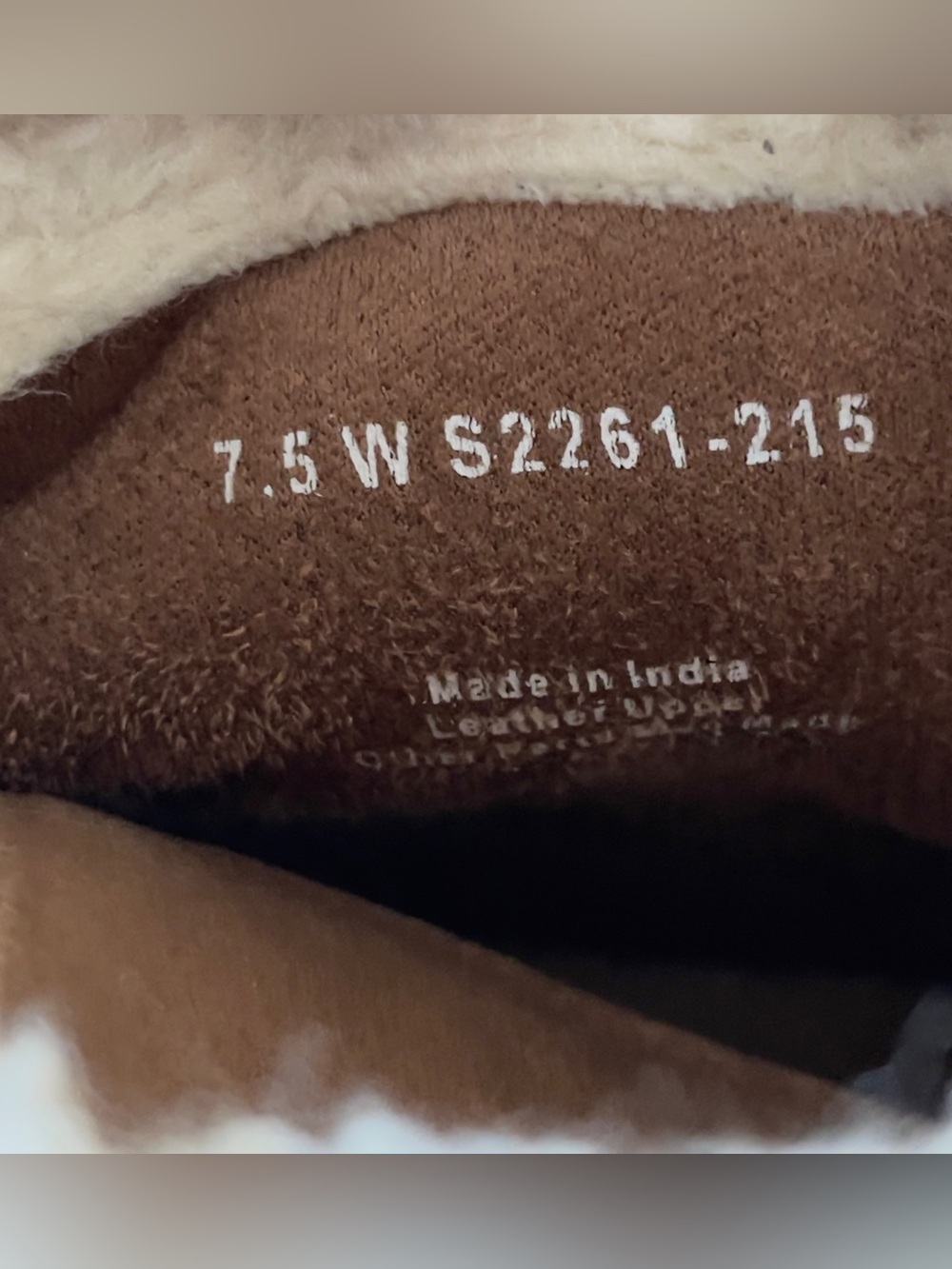Softwalk Whitney Women's Brown Faux-Shearling Lace-Up Platform Boots NWOT 7.5W - Picture 9 of 10